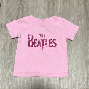 The Beatles Pink Kids T-Shirt